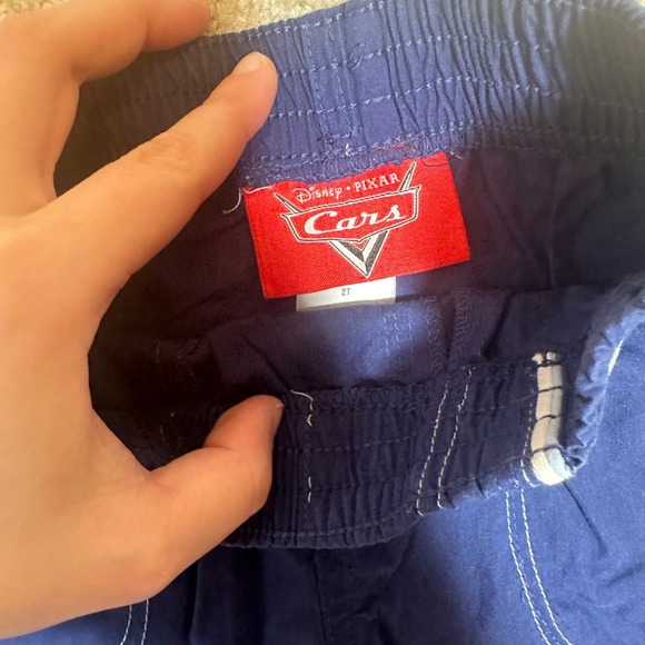 Disney Pixar Cars boys toddler 2T‎ blue shorts - Picture 2 of 4